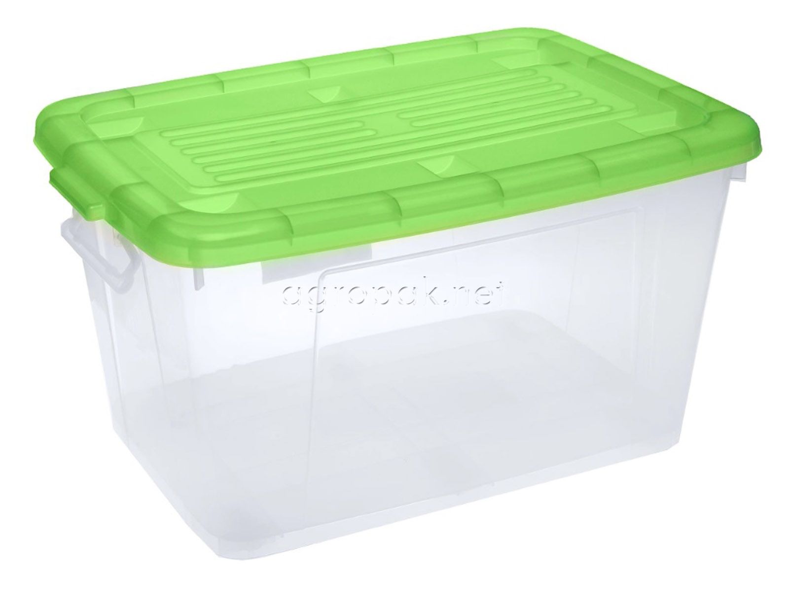 Пластиковая коробка с крышкой для хранения
