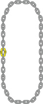 Строп цепной 6,3т-3,5м